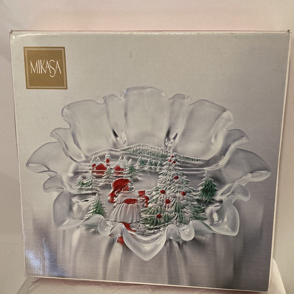 Mikasa Holiday Landscape Platter